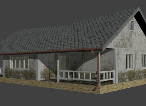 Old House 3D model