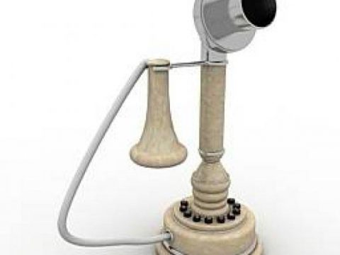 Old phone 3D model