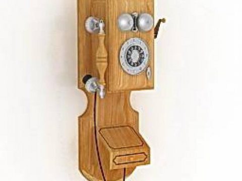 Old phone 3D model