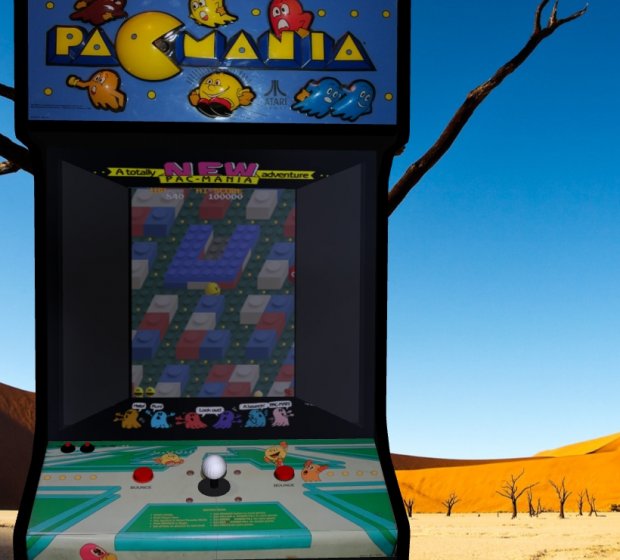 PacMania - Upright Arcade Machine 