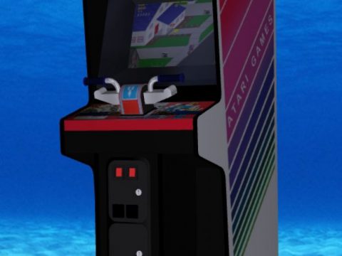 Paperboy Upright Arcade Machine 3D model