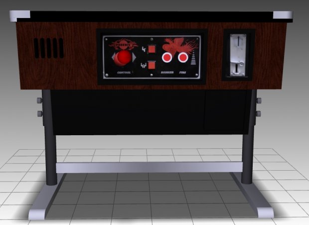 Phoenix Cocktail-Table Arcade Machine 