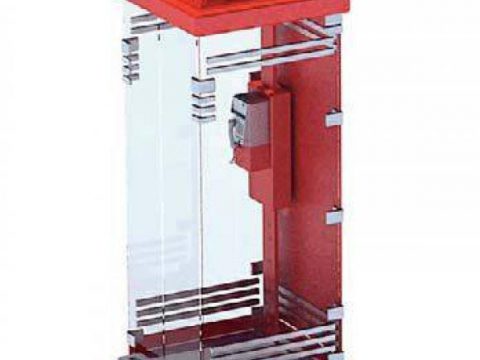 Phone Booth 3D model