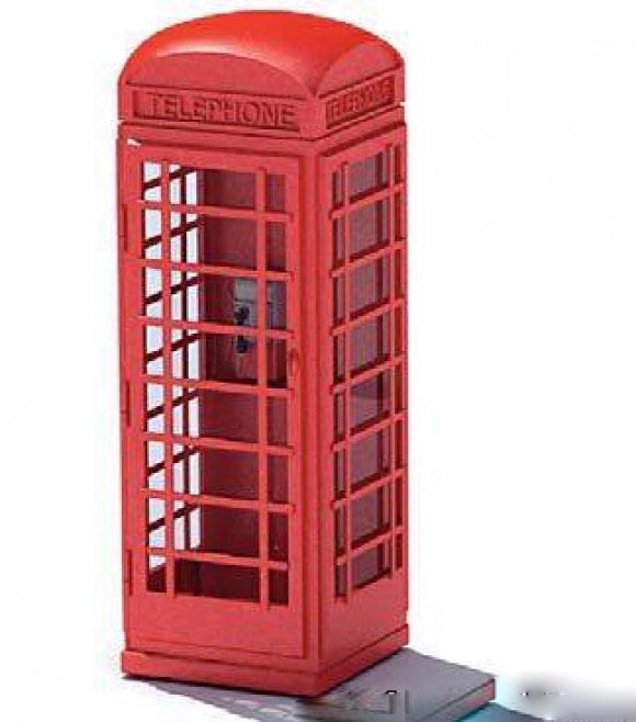 Phone Booth 3D model