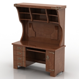 Rack desk 3d model