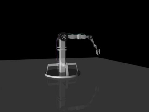 Robo arm 3D model
