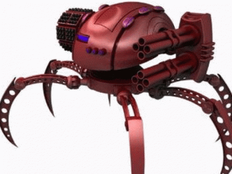 Robot Spider 3D model