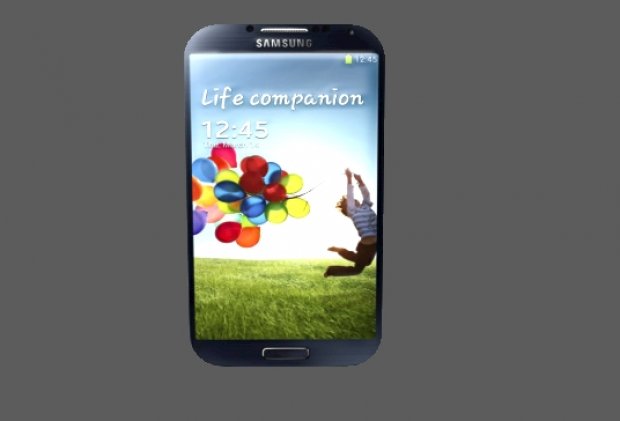 Samsung S4 Mobile Phone 3D model