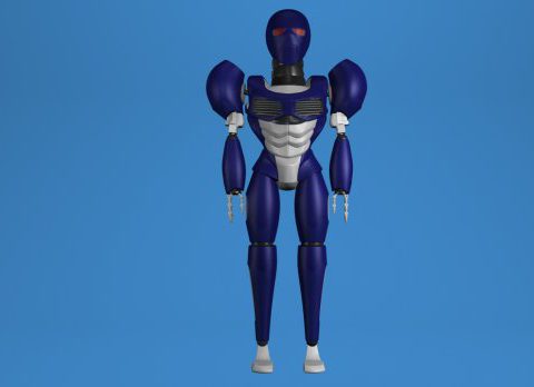 Sci-Fi Robot 3D model
