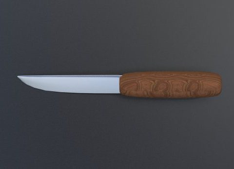 Simple Knife 3D model