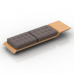 Sofa 3d model gsm download