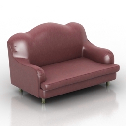 Sofa Vissionaire 3d model