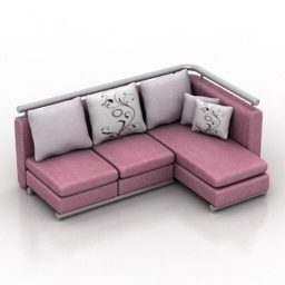 Sofa jose Feng 3d model