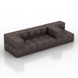 Sofa lego 3d model