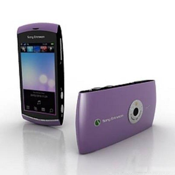 Sony Ericsson Vivaz mobile phone 3D model