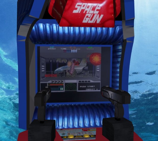 Space Gun - Upright Arcade Machine 
