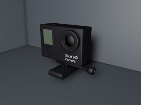 Sport Camera 3D model