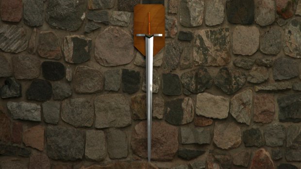 3D sword model