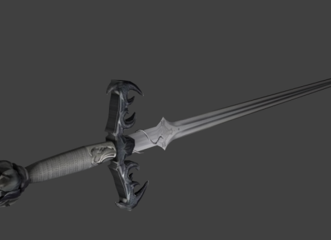 Sword Azura 3D model