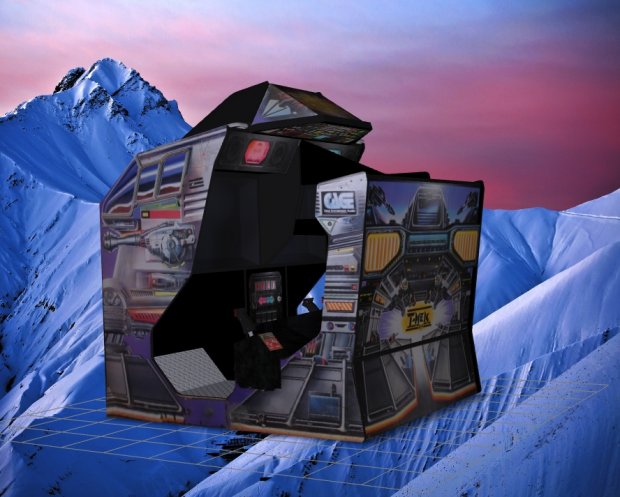 T-MEK - Upright Arcade Machine 3D model