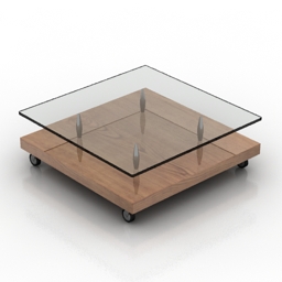 Table Cattelan Italia Parsifal 3d model