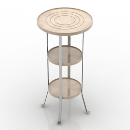 Table IKEA Gunnern 3d model