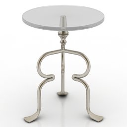 Table Millenio Tripode 3d model