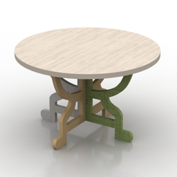 Table Moooi Paper 3d model