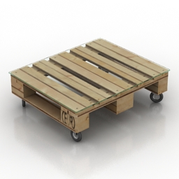 Table Pallet 3d model