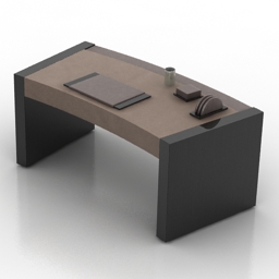Table SMANIA Chic DeLuxe 3d model