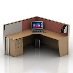 Table office 3d model