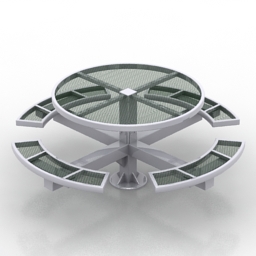 Table park 3d gsm model