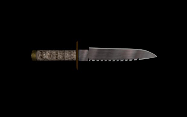 Tactical Knife 3D model