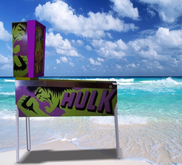 The Hulk - Pinball Machine 3D model