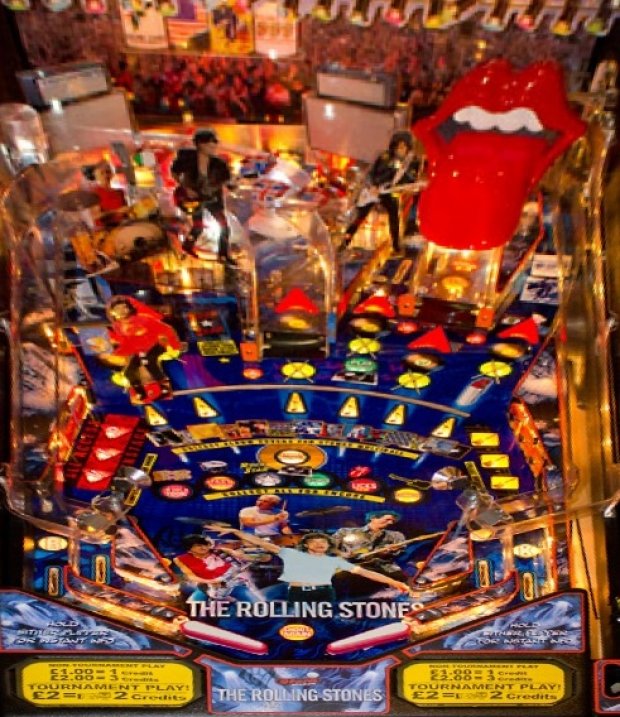 The Rolling Stones - Pinball Machine 