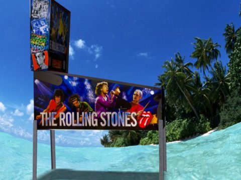 The Rolling Stones - Pinball Machine 3D model