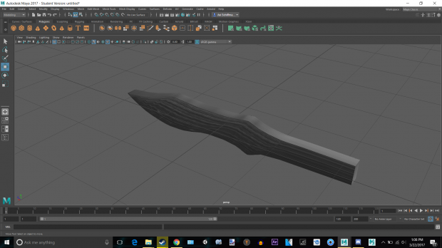 Throwing knife 3D model