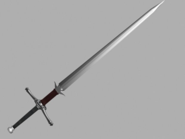 Two handed sword 3D model