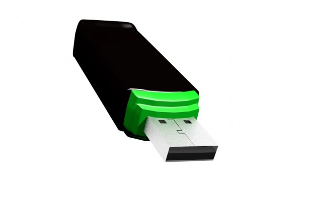 USB disc 3D model