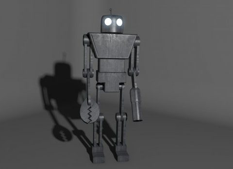 Vintage Robot 3D model