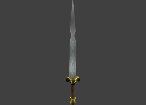 Wander Sword SOTC 3D model