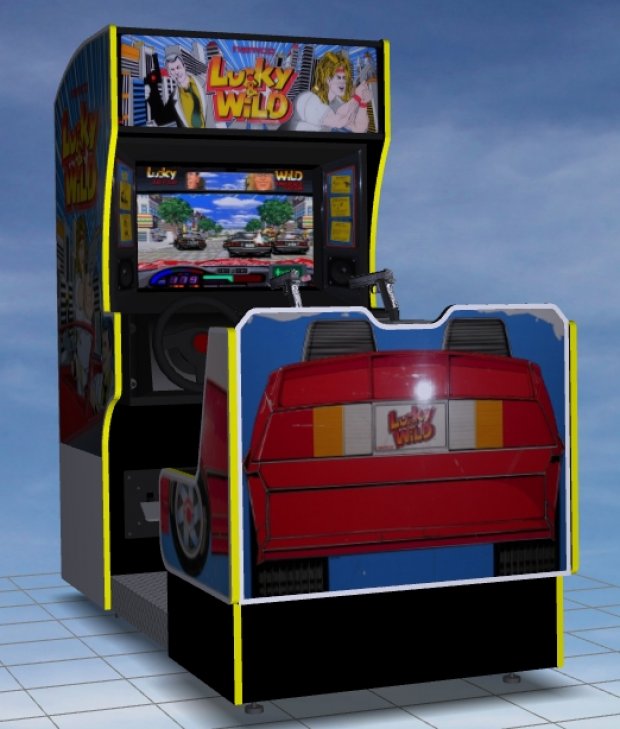 Lucky & Wild Sitdown Shooter Arcade Game 