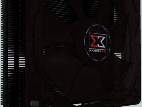 Xigmatek S1283V Dark Knight CPU cooler 3D model