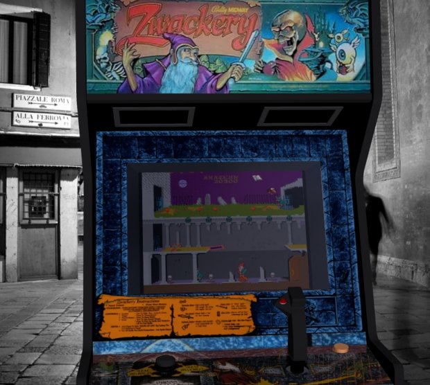 Zwackery - Upright Arcade Machine 