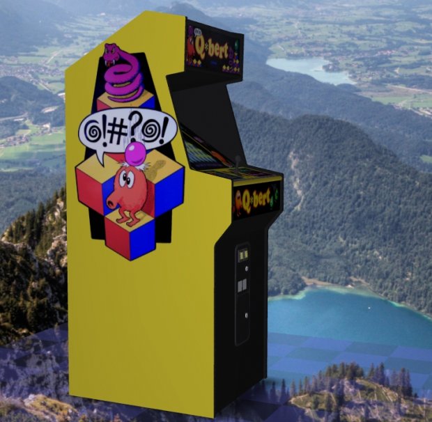 Q*bert - Upright Arcade Machine 
