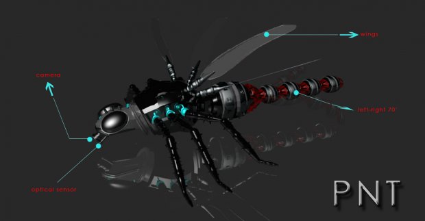 Dragonfly 3D model