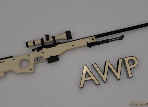 Enhanced AWP 3D model