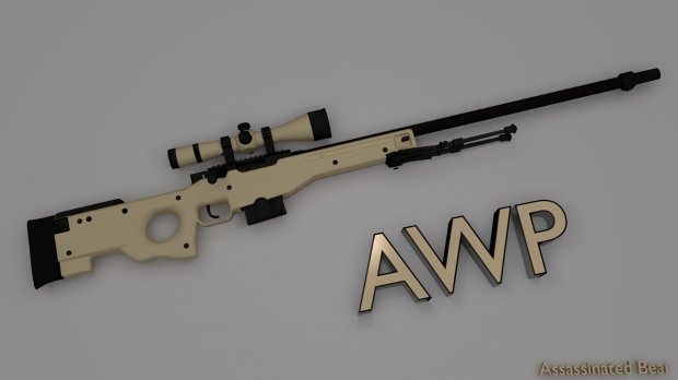 Enhanced AWP 3D model