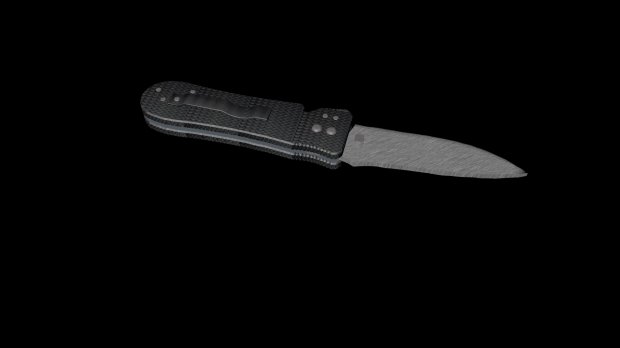 Folding army knife 