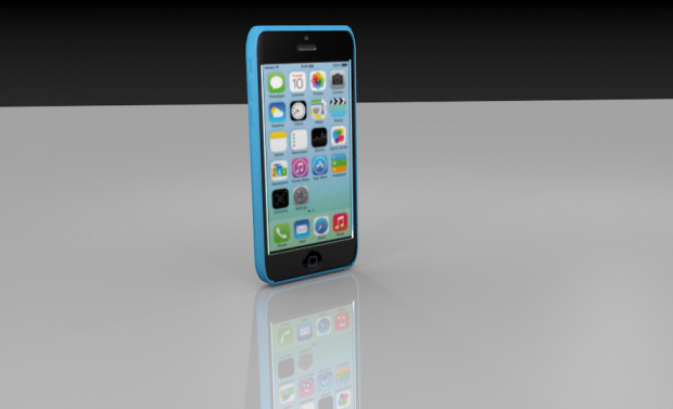 iPhone 5c 3D model